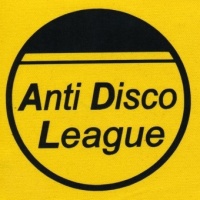 Nášivka ANTIDISCO žlutá