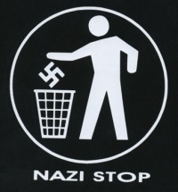 Nášivka NAZI STOP koš