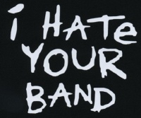 Nášivka I HATE YOUR BAND