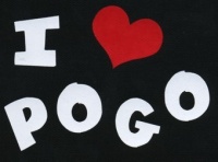 Nášivka POGO i love pogo