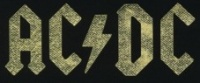 Nášivka AC/DC gold