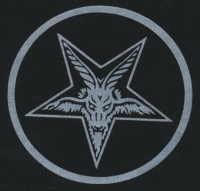 Nášivka BAPHOMET silver