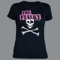 Tričko THE FIALKY skull pink dámské