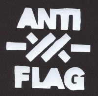 Nášivka ANTI-FLAG vision bw